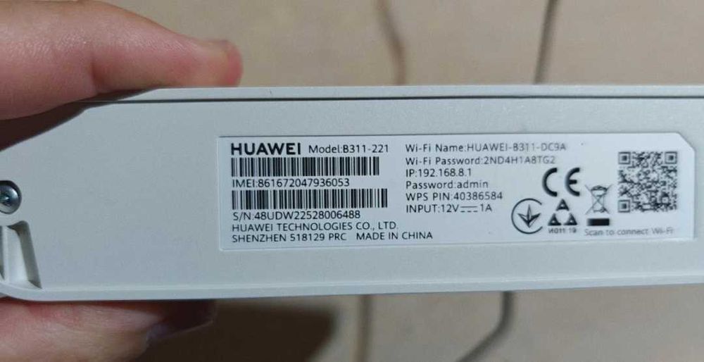 Modem 4G Huawei b311 liber de rețea Digi, Orange, Vodafone
