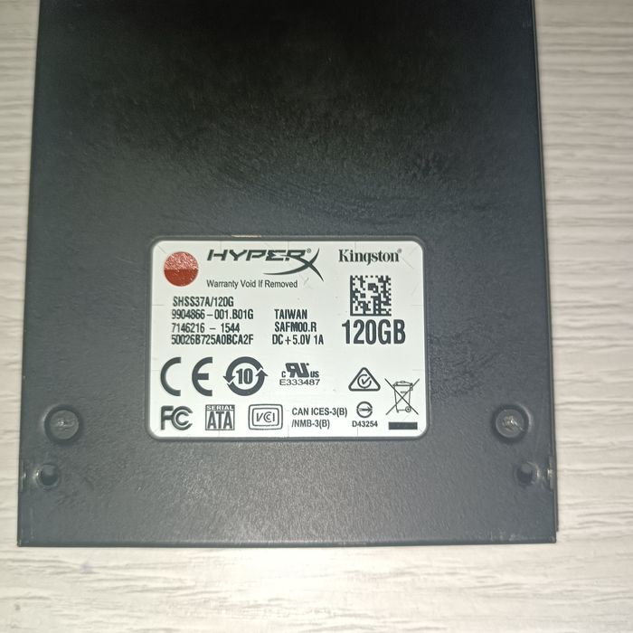 HyperX Savage SSD 120gb