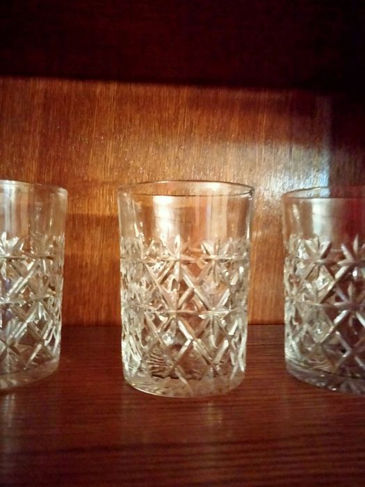 Стаканы хрустальные , советские