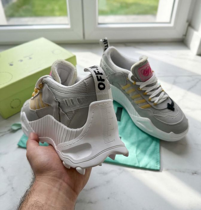 Adidasi Off-white Odsy Gri - Adidasi Fete Baieti