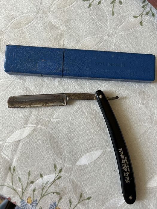 Много стар бръснач Solingen