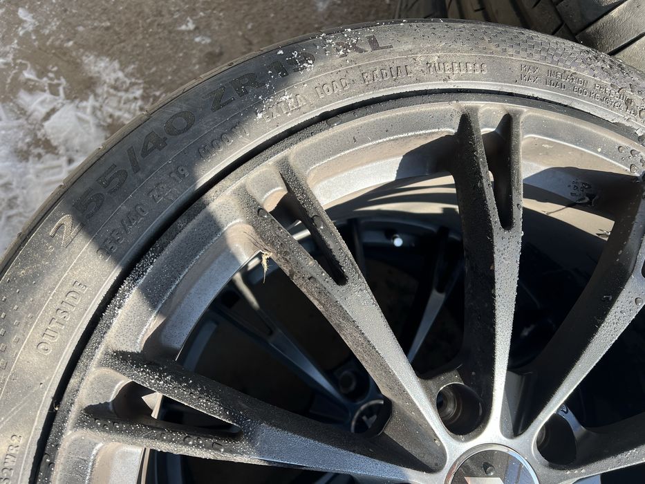 Диски ABT с летней резиной Continental