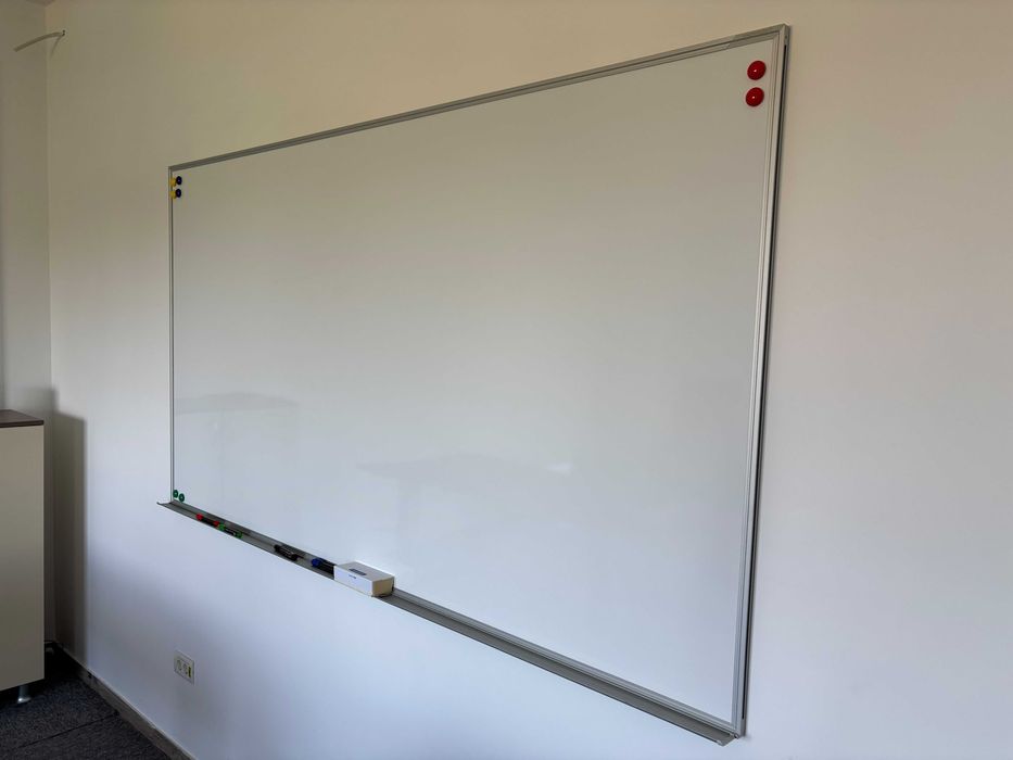 Tabla magnetica / Whiteboard 120×240 cm, Magnetoplan
