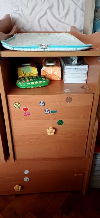 Детско дървено легло