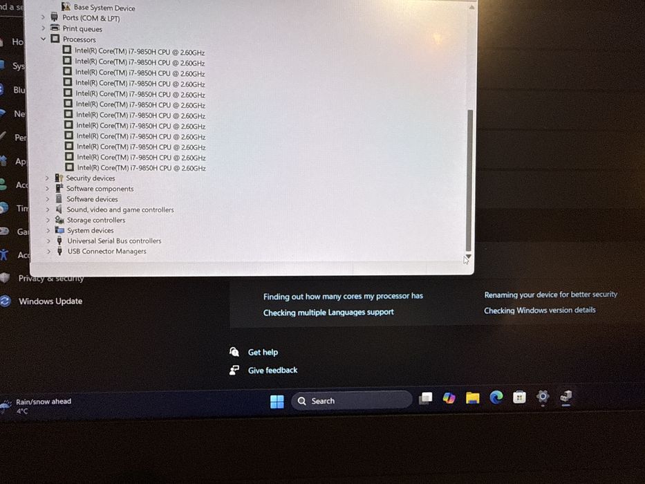 Laptop Workststion Lenovo Thinkpad P1 gen 2 i7 24gb nvidia