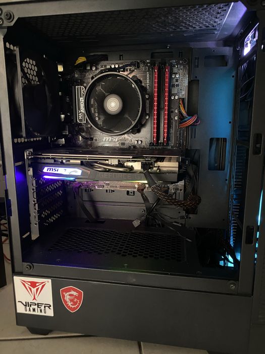 Gaming PC Ryzen 5 GTX 1660 ti 16GB 3200mhz SSD+HDD B450