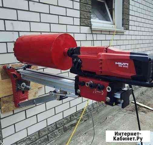 Алмазное бурение сверление отверстие резка бетона и кирпича Услуги