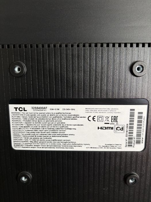 Продавам телевизор TCL 32 за части