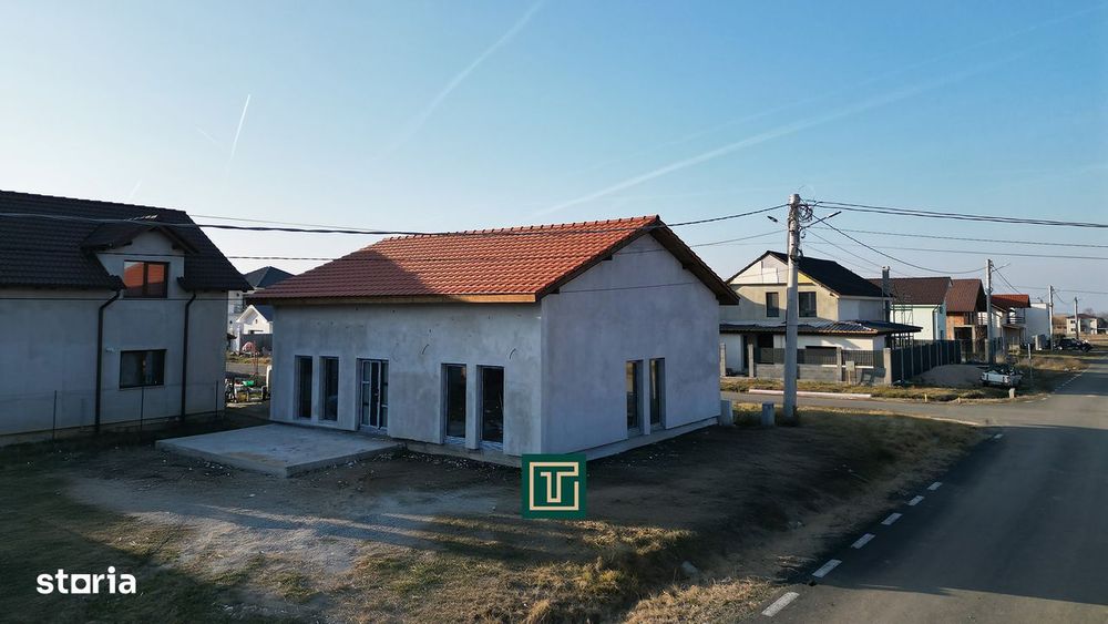 Casa nouă cu 3 camere cu posibilitate de extindere în Fântânele