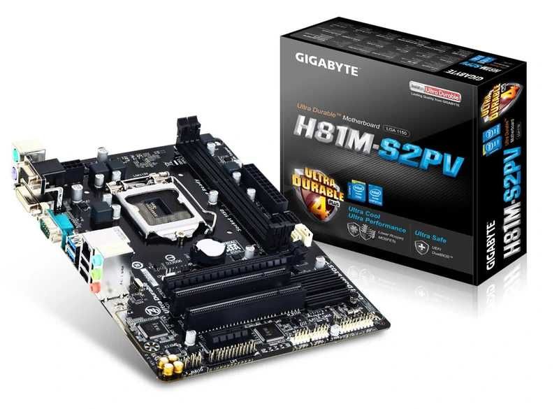 Procesor Intel Core i5-4570 si gigabyte GA-H81M-S2PV