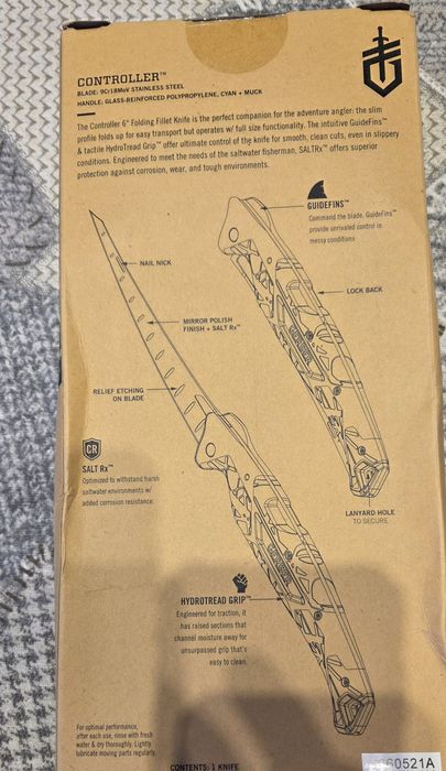 Нож за филетиране Gerber controller