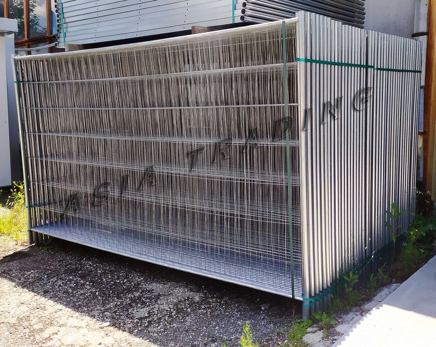 Прозирна/решетъчна мобилна строителна ограда ТОП ЦЕНИ