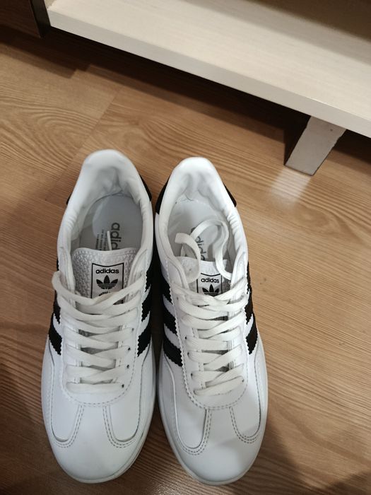 Adidas gazelle  кожа