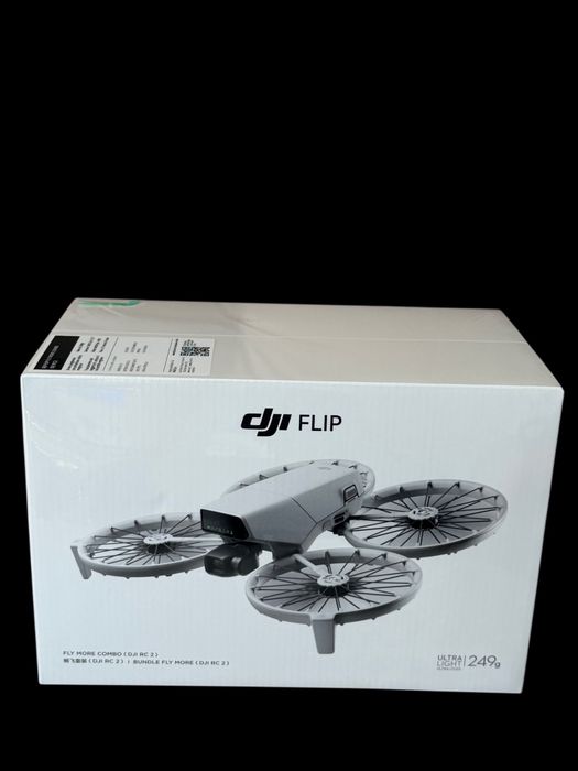 Дрон DJI Flip Fly More Combo, 4K/60, 48MP + Контролер RC 2