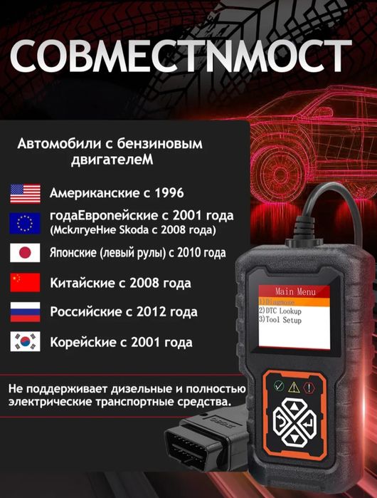 Авто диагностика сканер