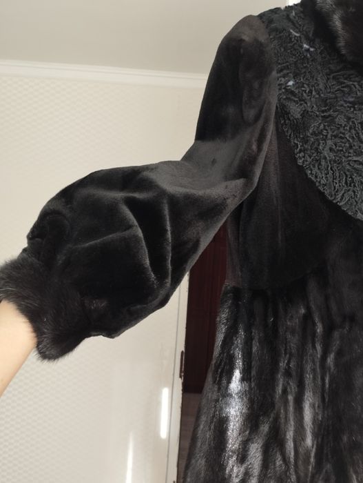 Норковая шуба женская