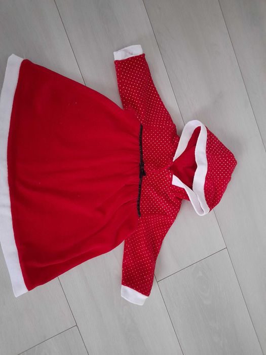 Бебешка коледна рокличка