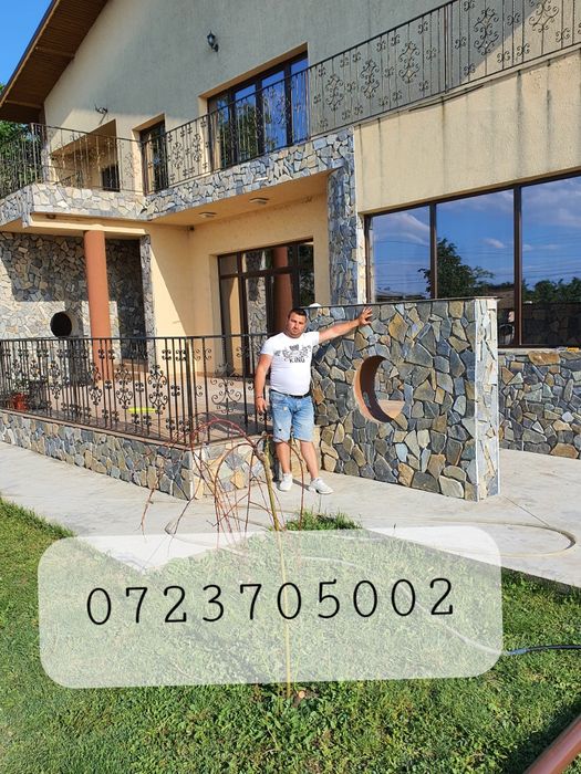 Piatra naturala de munte de Grecia 100% . Lucrez în toată Țara