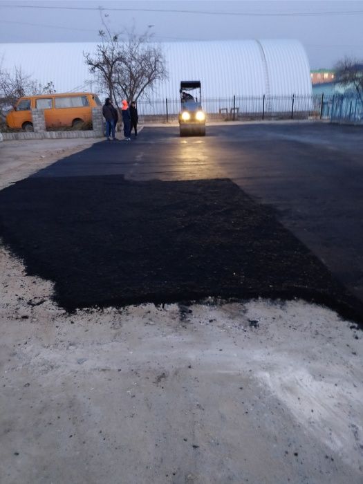 Укладка асфальта на территории, асфальтирование в Актау - Cтроительные ...