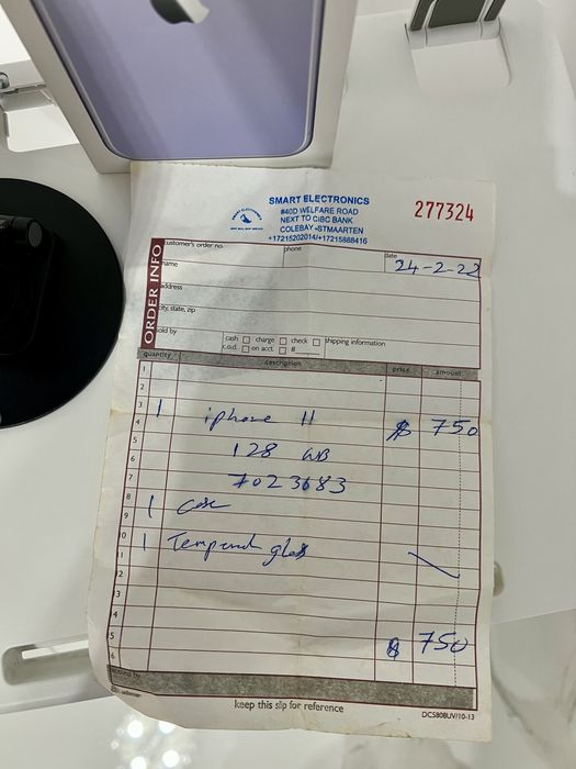 Iphone 11 128Gb Purple nou