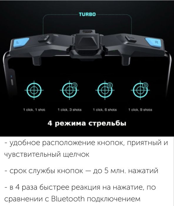 Крепление-триггер GameSir F4 Falcon