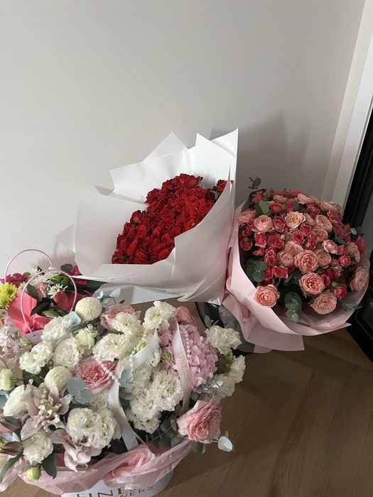 Цветы свежие очень красивые
