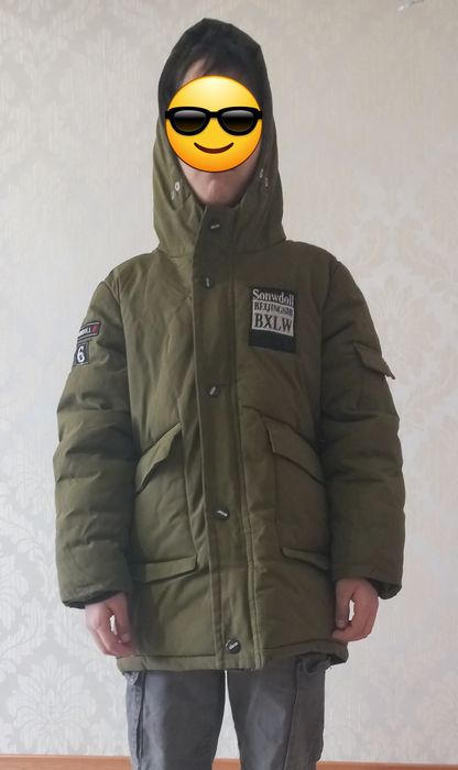 Отдам зимняя куртка 122-134см