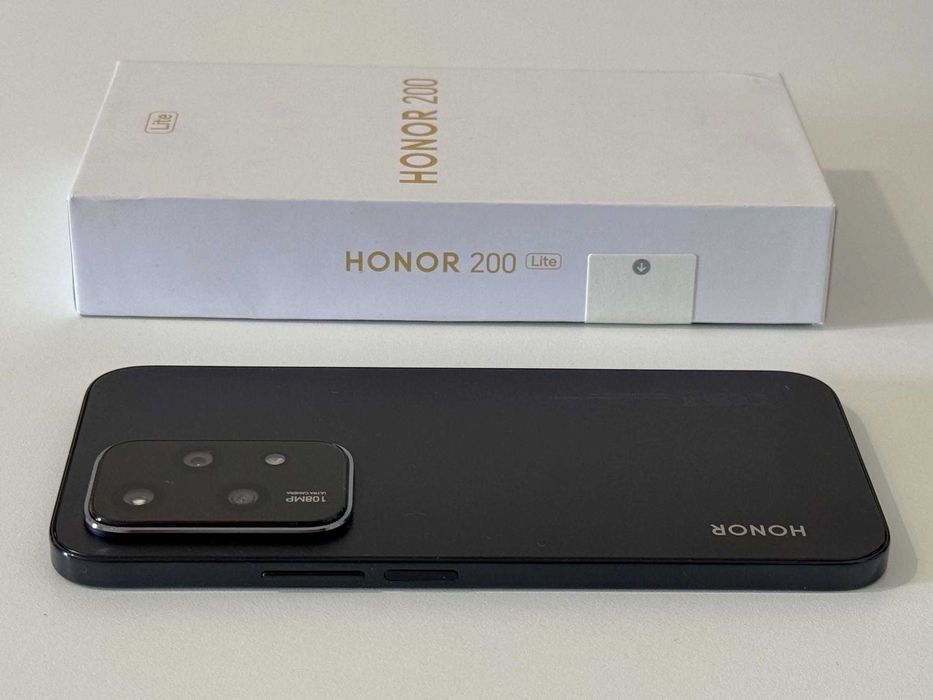 Бартер! Като НОВ! Honor 200 Lite Midnight Black (Черен)