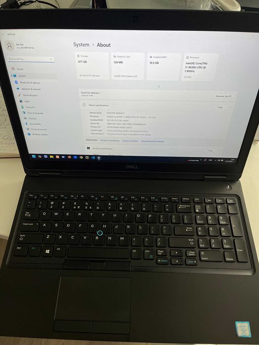 лаптоп Dell Latitude 5590 професионална серия