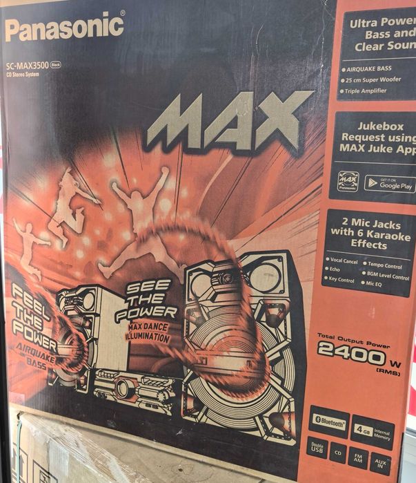 Аудио система PANASONIC SC-MAX3500EK