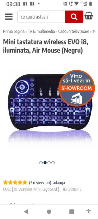 Mini tastatura EVO i8