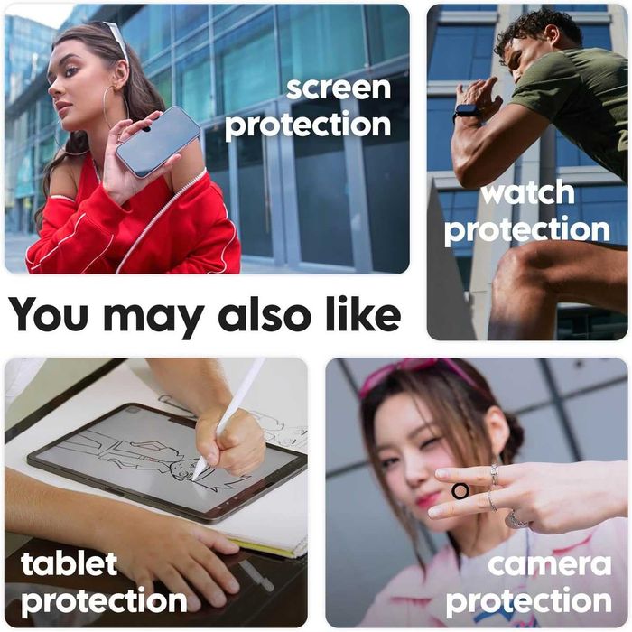 CARE BY PANZERGLASS® 3-в-1 защита на поверителността iPhone 16 Pro Max