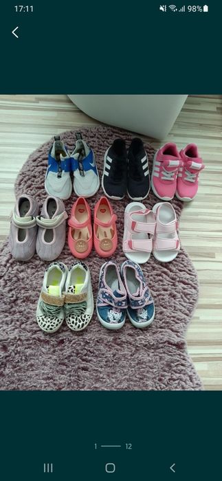 Боти за момиче Disney Minnie Mouse, Adidas,