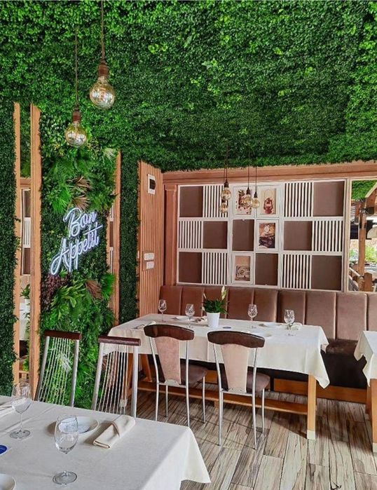 Изкуствена трева за стена