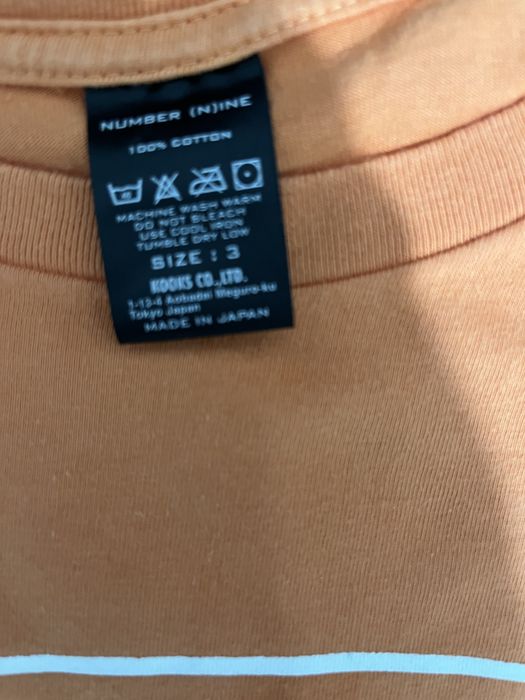 футболка number nine shield оригинал