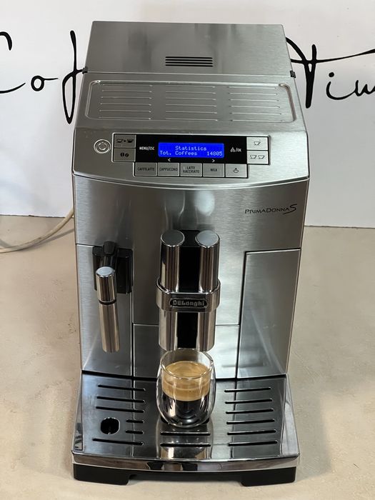 Кафемашина кафе автомат delonghı primadonna с гаранция