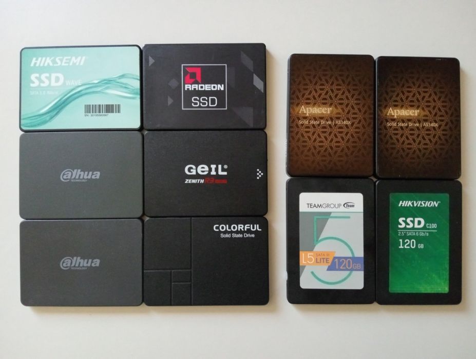 SSD диски 120/128GB