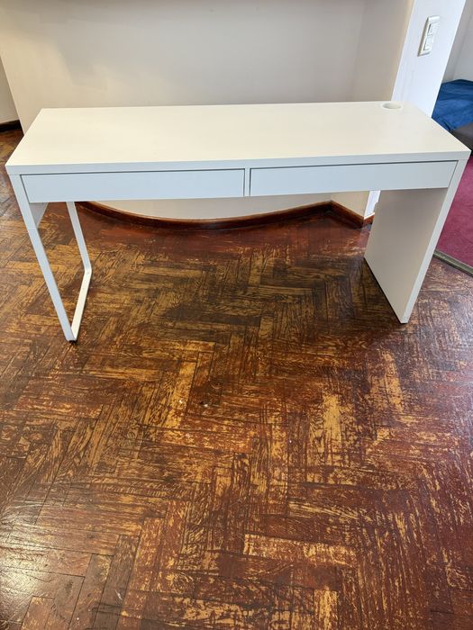 Birou Ikea Alb 2 locuri