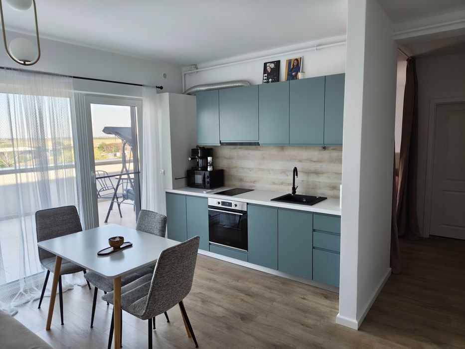 Proprietar, inchiriez Studio in bloc 2024 modern 40 mp + terasă 20 mp + parcare inclusă | Nova Mehala