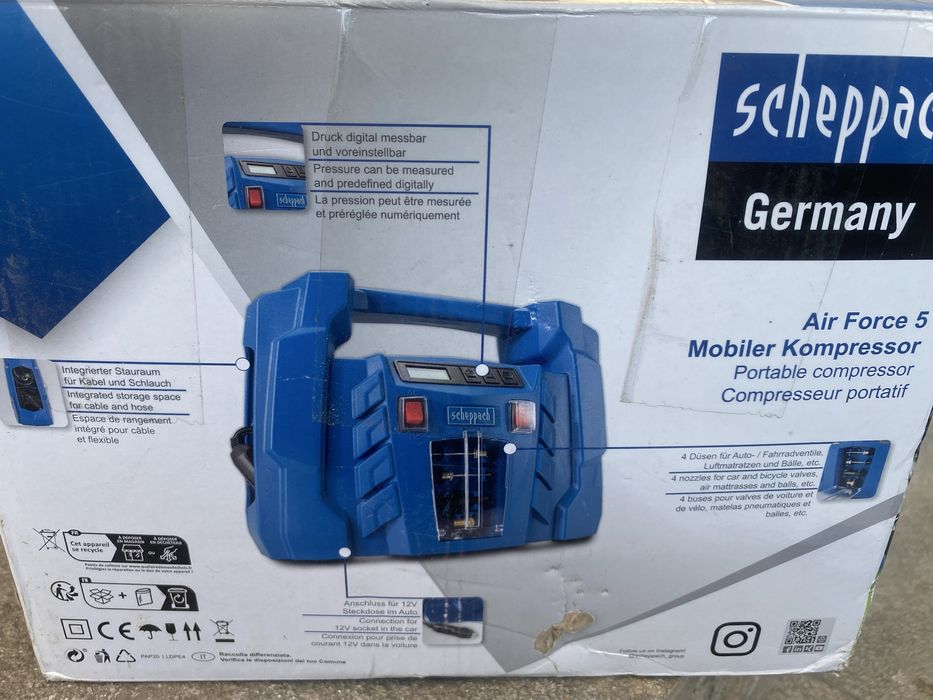 Компресор Shceppach и FERREX хибрид многофункционален