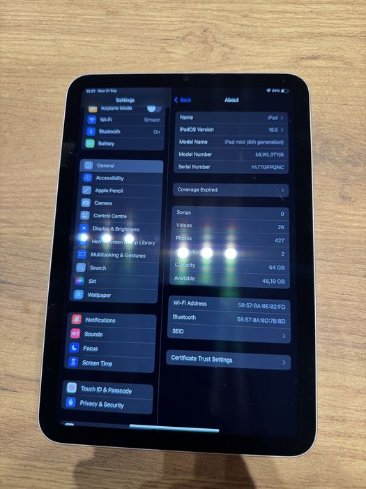 Ipad Mini 6 wifi