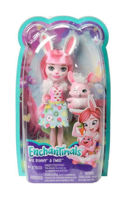 Кукла  c питомцем (кролик) enchantimals