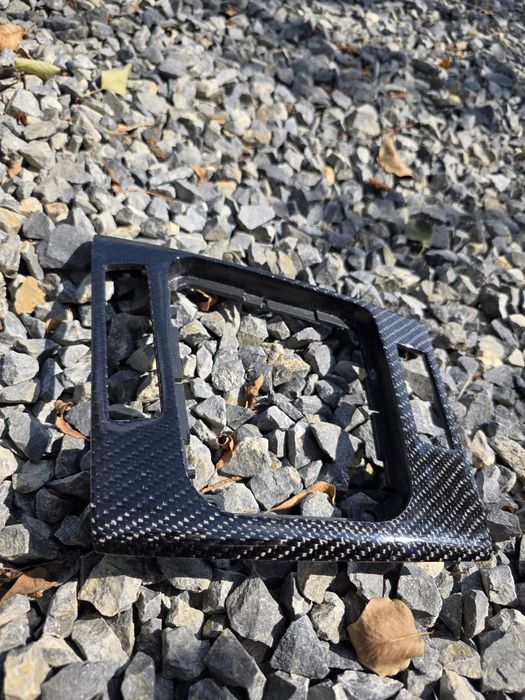 Trim schimbător BMW E46 Sedan/Touring – Fibră de carbon reală