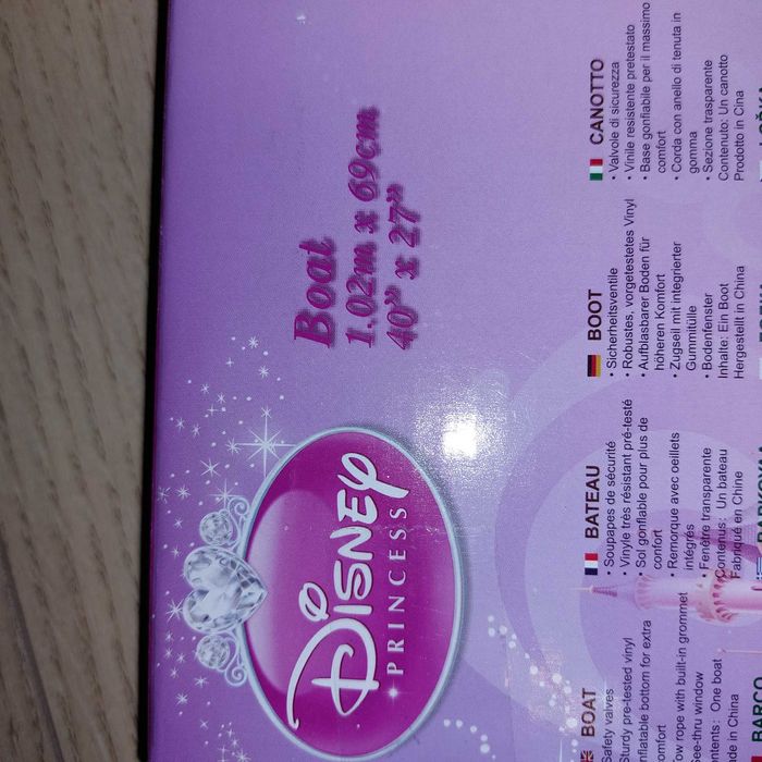 Barcuta gonflabilă Disney nouă