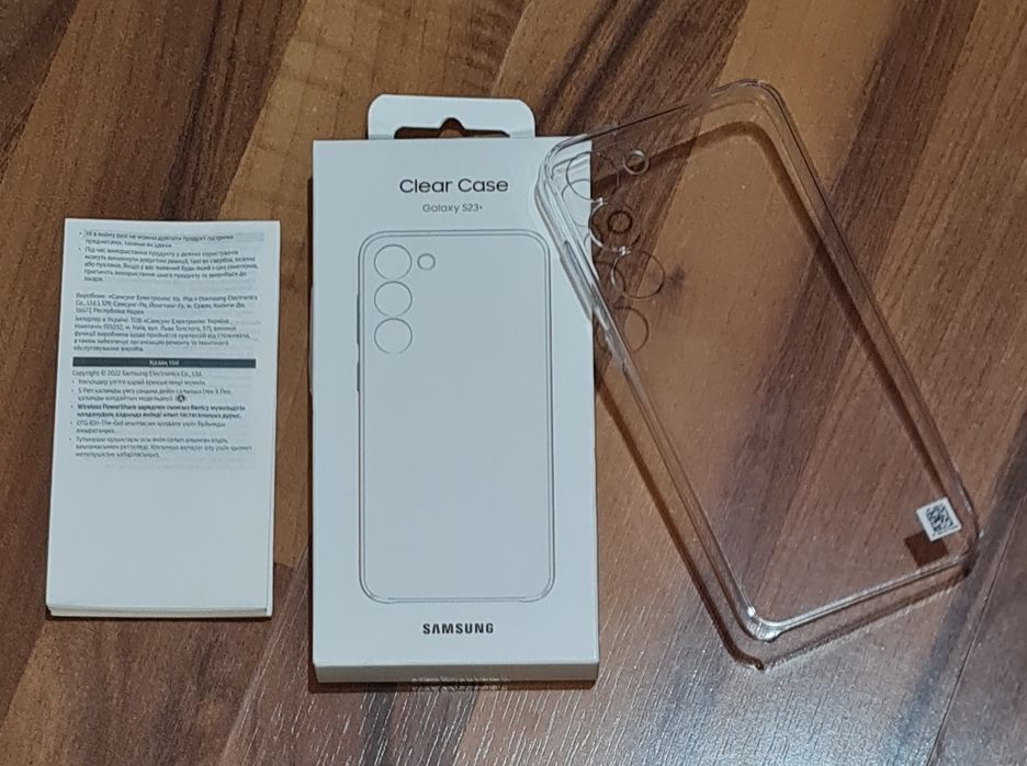 Husa originala Samsung Clear Case S23 Plus S23+ S916