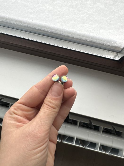 Ръчно избработени обици