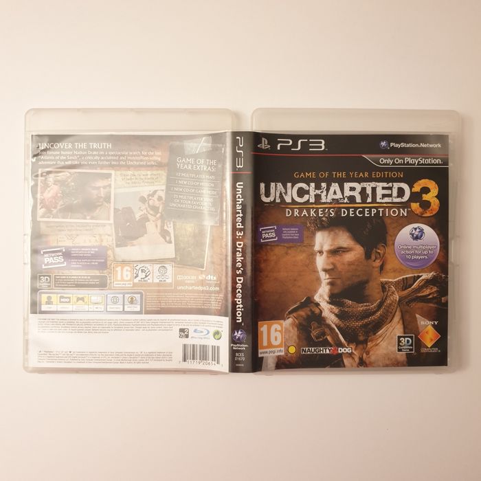 Uncharted 3 Drakes Deception PS3/Playstation 3