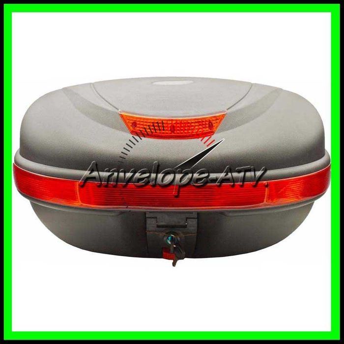 Cutie Portbagaj Topcase MOTO ATV pt Casca cu Placa Metalica 44L