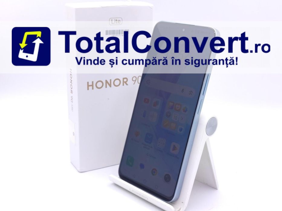 Honor 90 Lite 256GB Titanium Silver 8GB, Garantie 24 luni | #D89321