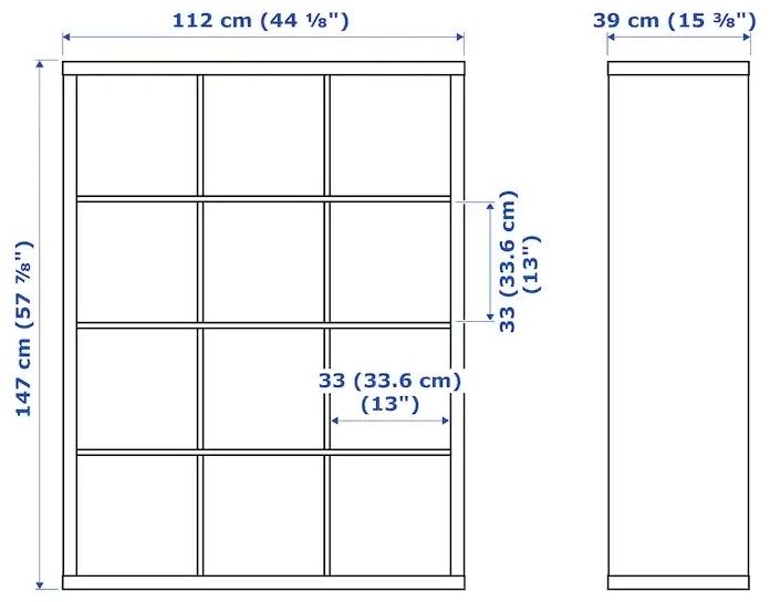Икеа Стеллаж, белый